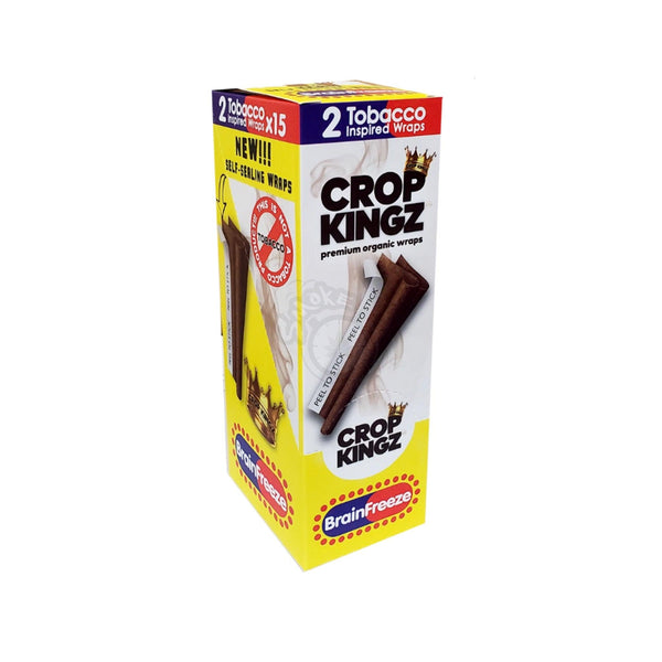 Crop Kingz Tobacco Inspired Self Sealing Organic Wraps - 9 Flavors Available - SmokeTime