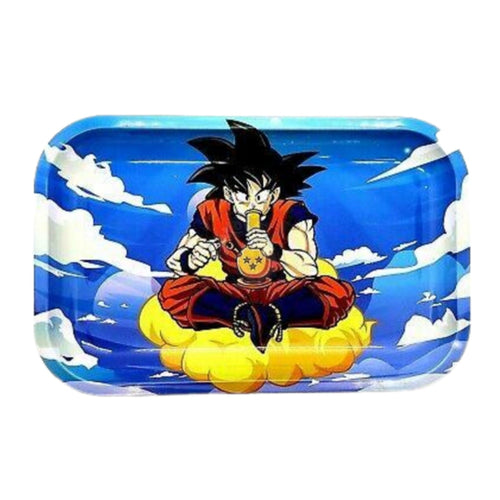 dragon ball z cigarette case Automatic slide cover Aluminium Alloy Vintage 1990's DRAGONBALL Z super