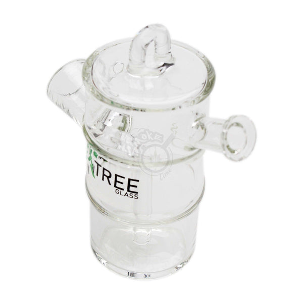 Doobie Bubbler By Tree Glass Oil Barrel Design - SmokeTime
