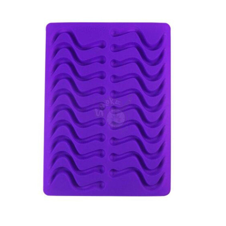 Dope Molds - Gummy Worms Silicone Mold - SmokeTime