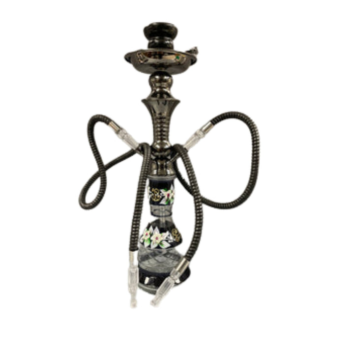 Double Hose Glass Hookah - SmokeTime