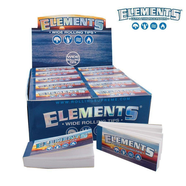 Elements Tips Wide 50/pack - SmokeTime