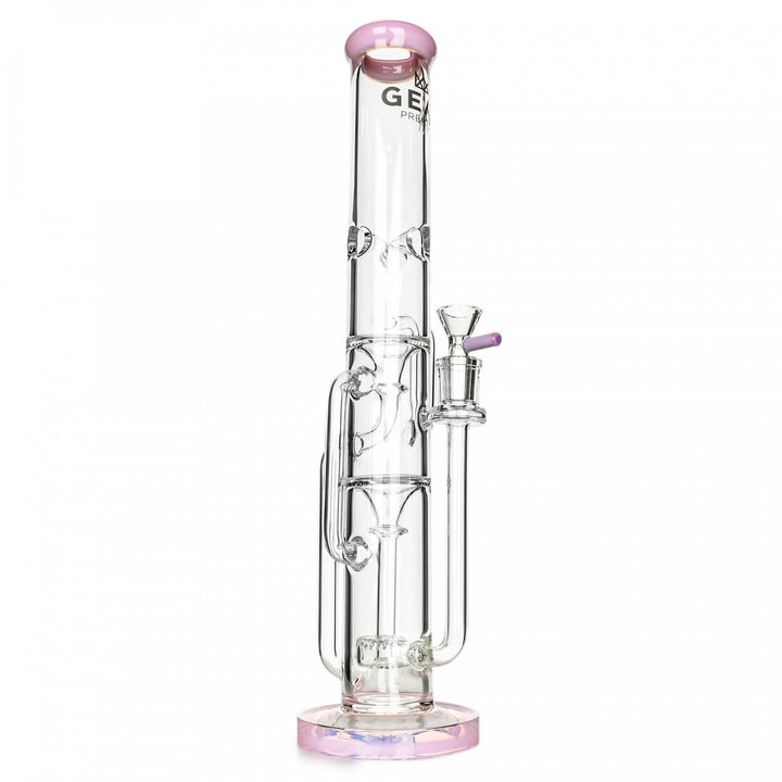 Gear Premium 15" Stemless Dual Chamber Recycler Water Pipe (G5086) - SmokeTime