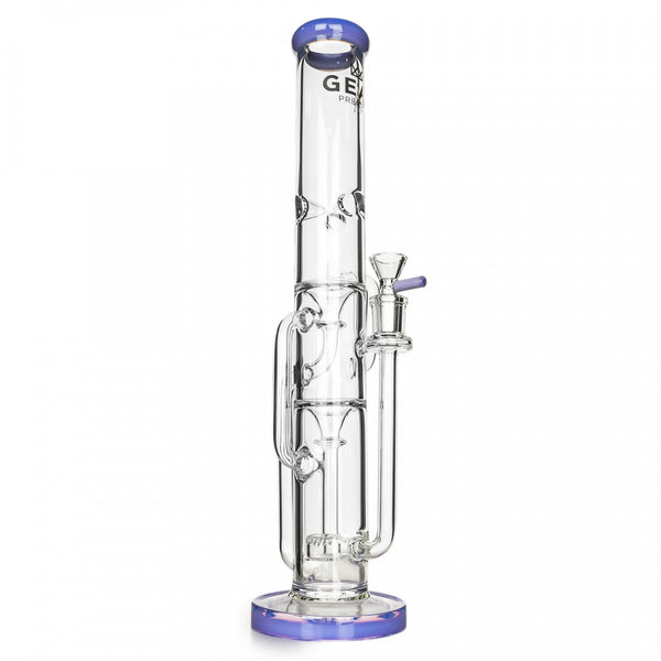 Gear Premium 15" Stemless Dual Chamber Recycler Water Pipe (G5086) - SmokeTime