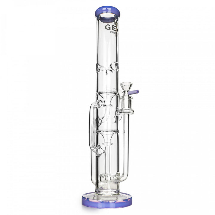 Gear Premium 15" Stemless Dual Chamber Recycler Water Pipe (G5086) - SmokeTime