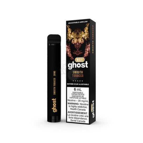 Ghost MAX Disposable Smooth Tobacco 2.0% Bold 50 - SmokeTime