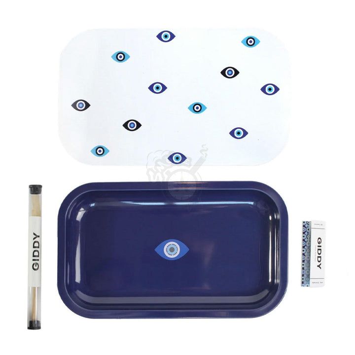 Giddy Rolling Tray Bundle - Eyes - SmokeTime