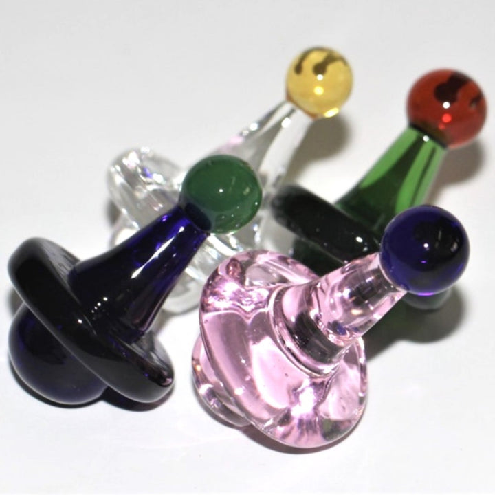 Glass Carb Cap Colored - SmokeTime