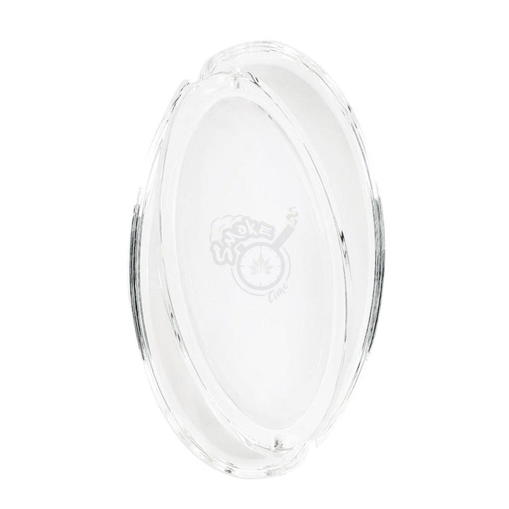 Glass Crystal Ashtray - Oval Slant (AT S-511) - SmokeTime