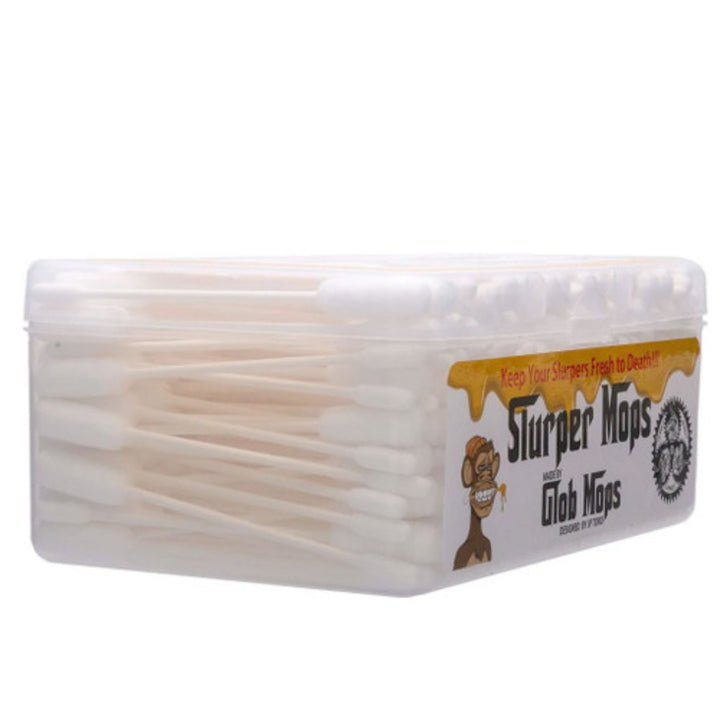 Glob Mops Slurper Mops Cotton Swabs Extra Absorbent - Pack of 200 - SmokeTime