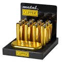 Gold Metal Lighter Clipper - SmokeTime
