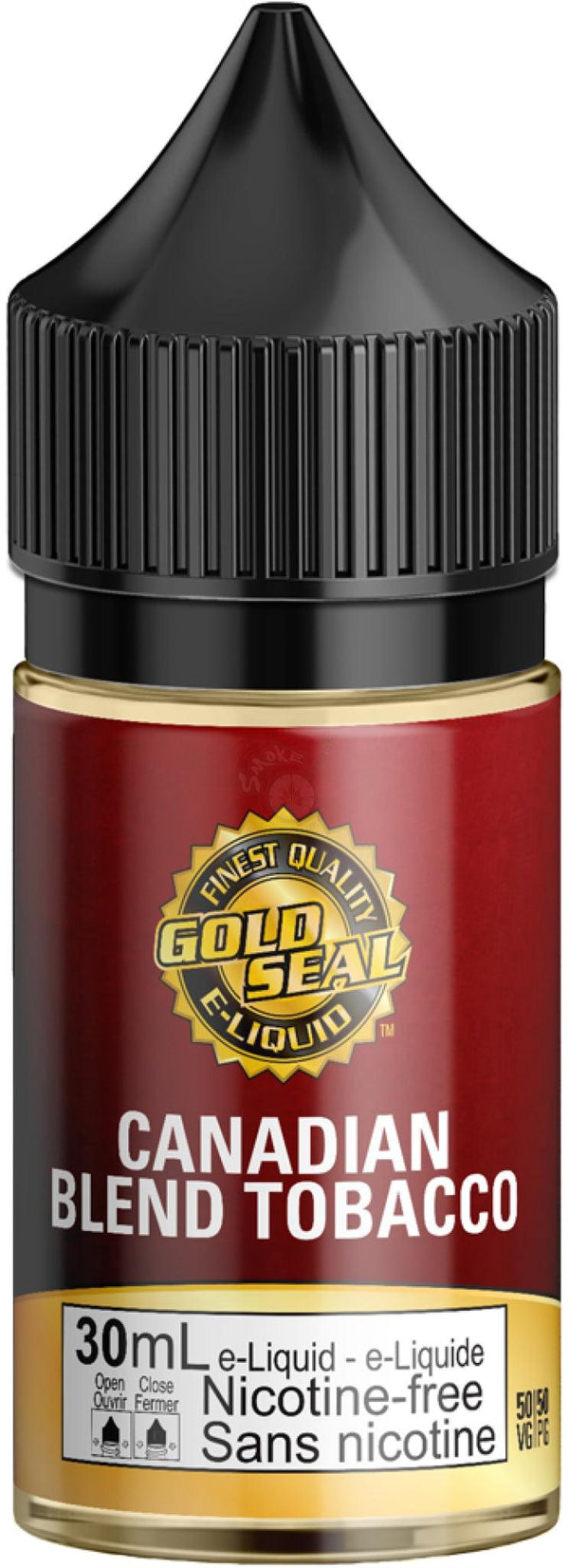 Gold Seal E-Juice - Canadian Blend Tobacco - SmokeTime