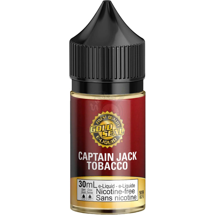 Gold Seal E-Juice - Captain Jack Tobacco - SmokeTime