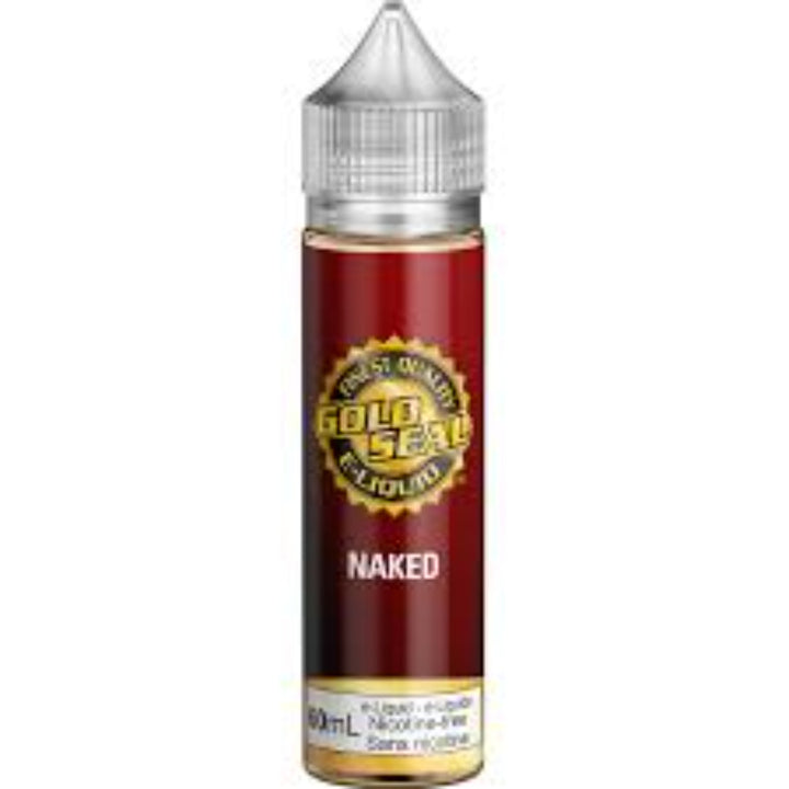 Gold Seal E-Juice - Naked 60ML (Unflavoured) - SmokeTime