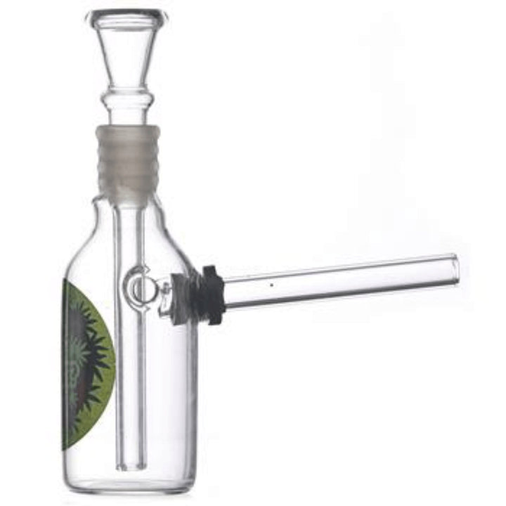 Got Smoke? Bottle Glass Pipe (1444) - SmokeTime