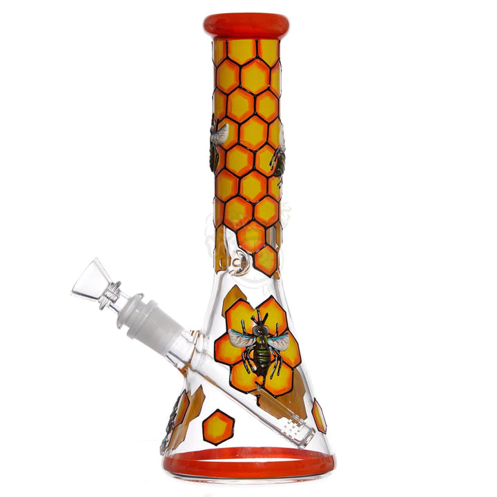 HoneyBee Queen Beaker Bong - SmokeTime