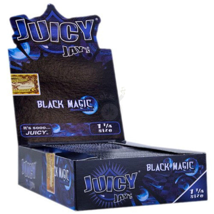Juicy Jays Black Magic 1-1/4 Size 32/pack - SmokeTime