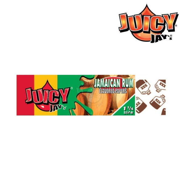 Juicy Jays Jamaican Rum 1-1/4 Size 32/pack - SmokeTime