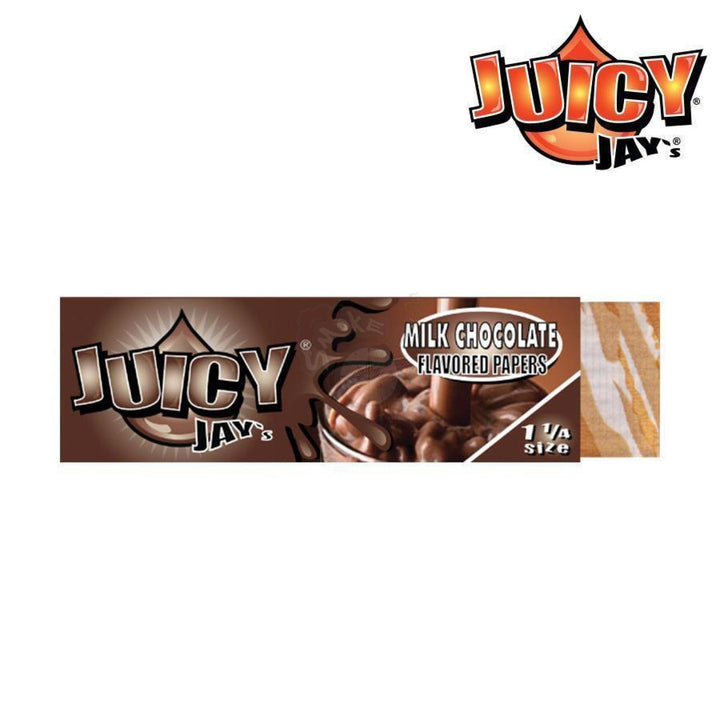Juicy Jays Milk Chocolate 1-1/4 Size 32/pack - SmokeTime
