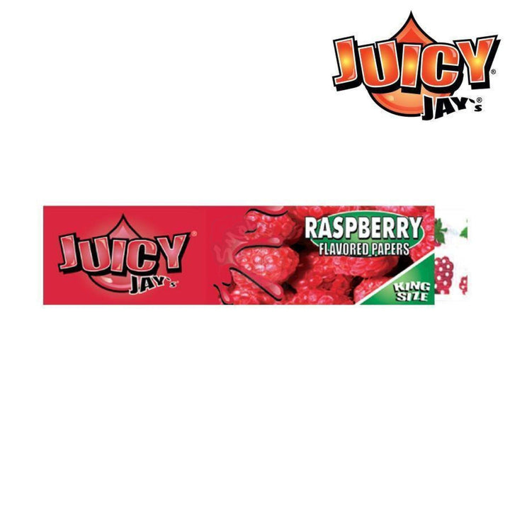 Juicy Jays Raspberry King Size 40/pack - SmokeTime