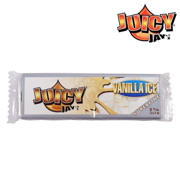 Juicy Jays Superfine Vanilla Ice 1-1/4 Size 32/pack - SmokeTime