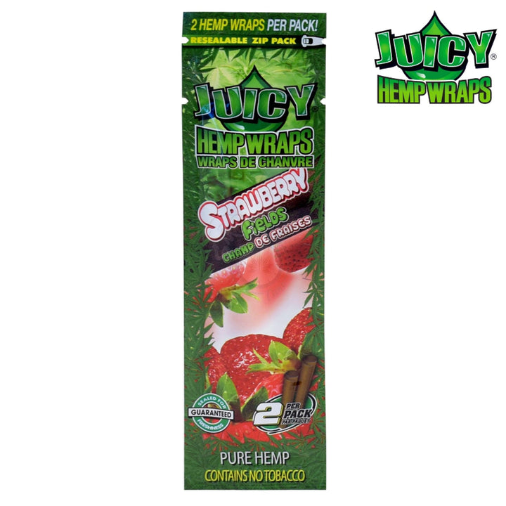 Juicy (Juicy Jays) Hemp Wraps - Strawberry Fields 2/pack - SmokeTime