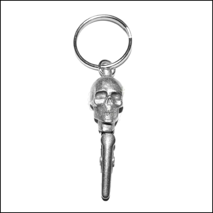 Key Chain Skull Roach Clip - SmokeTime