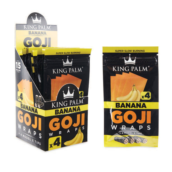 King Palm Goji Wraps - 4 Flavours - SmokeTime