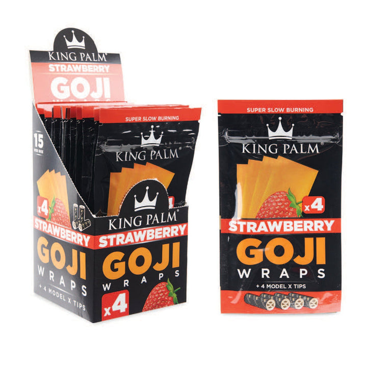 King Palm Goji Wraps - 4 Flavours - SmokeTime
