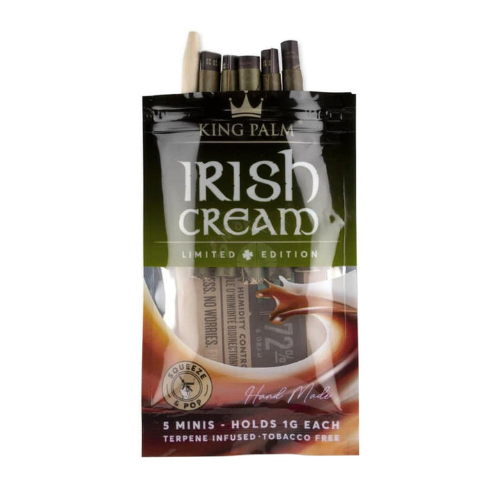 King Palm Mini Pre-Roll Pouch - Irish Cream - SmokeTime