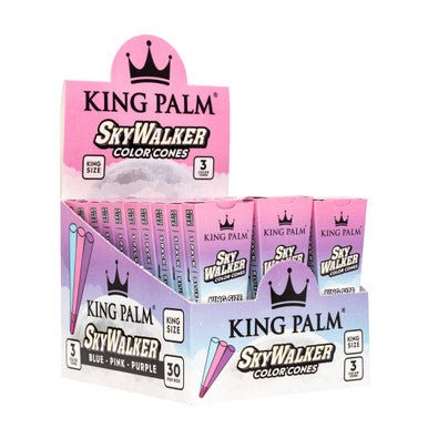 King Palm Sky Walker Colored Cones - SmokeTime