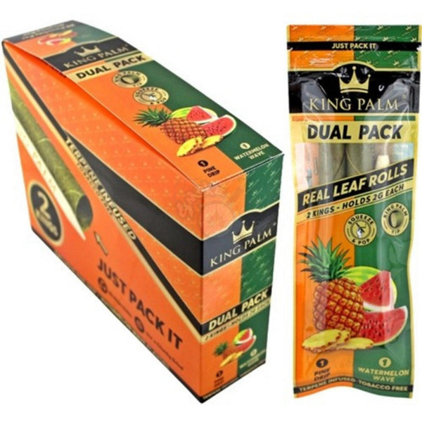 King Palm Wraps King Size Dual Pack Pine Drip And Watermelon - SmokeTime
