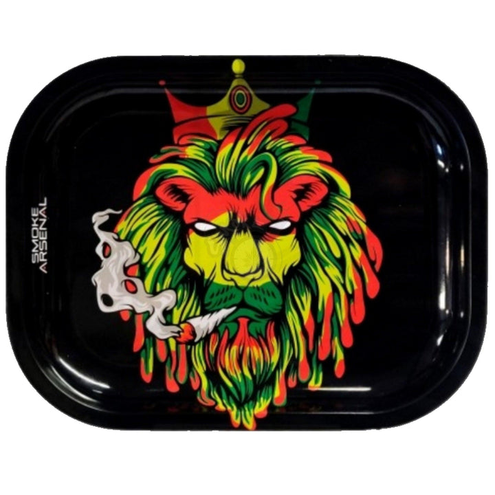 Lion's Pride Metal Rolling Tray - Small - SmokeTime