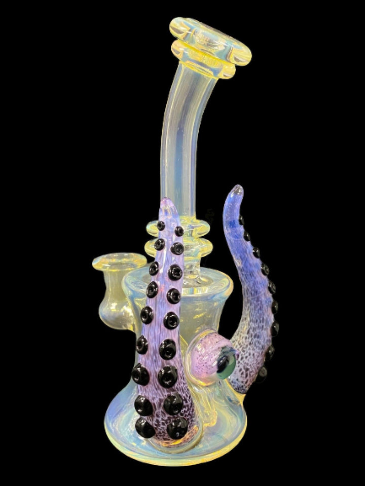 Maritimer Glass Works Hand Blown Monster With Tentacles Banger-Hanger - SmokeTime