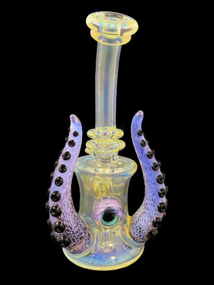 Maritimer Glass Works Hand Blown Monster With Tentacles Banger-Hanger - SmokeTime