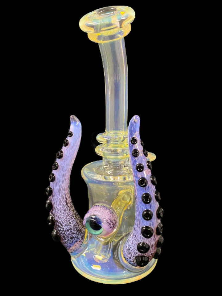 Maritimer Glass Works Hand Blown Monster With Tentacles Banger-Hanger - SmokeTime