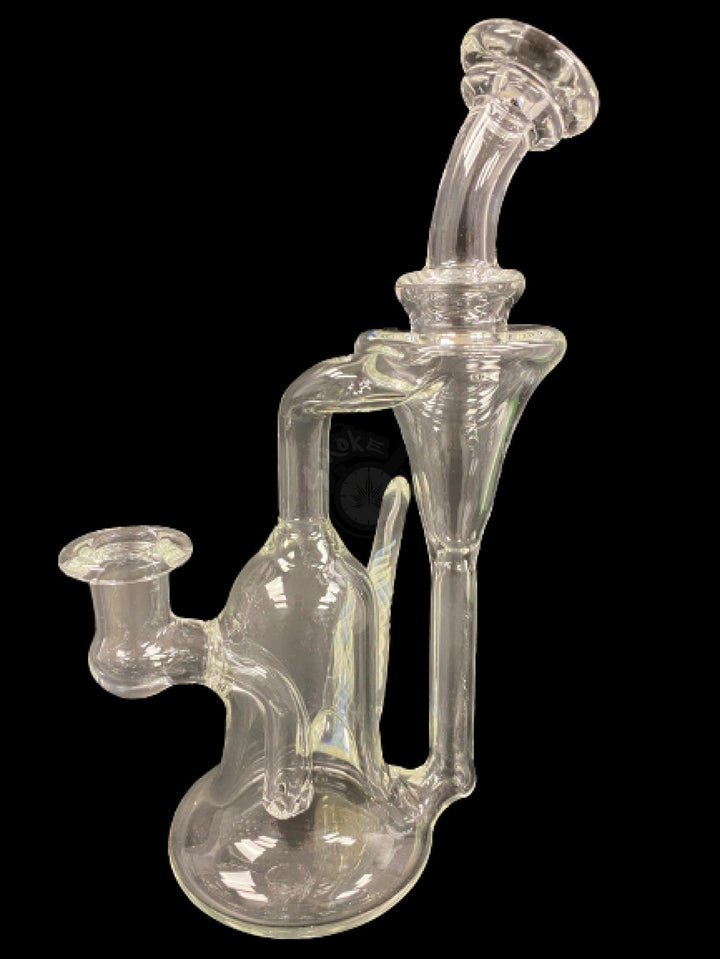 Maritimer Glass Works Hand Blown Recycler with Horn - SmokeTime