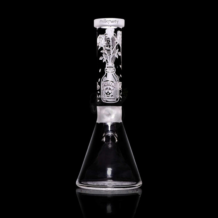 Milkyway Glass 14" Potion Rose Beaker (MK-002) - SmokeTime