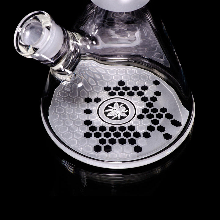 Milkyway Glass 15" Bee Hive Beaker (MK-005) - SmokeTime
