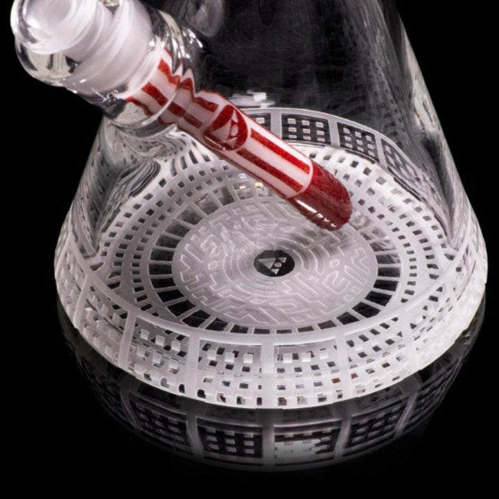 Milkyway Glass 15" Bio-Grid Beaker (MK-065) - SmokeTime