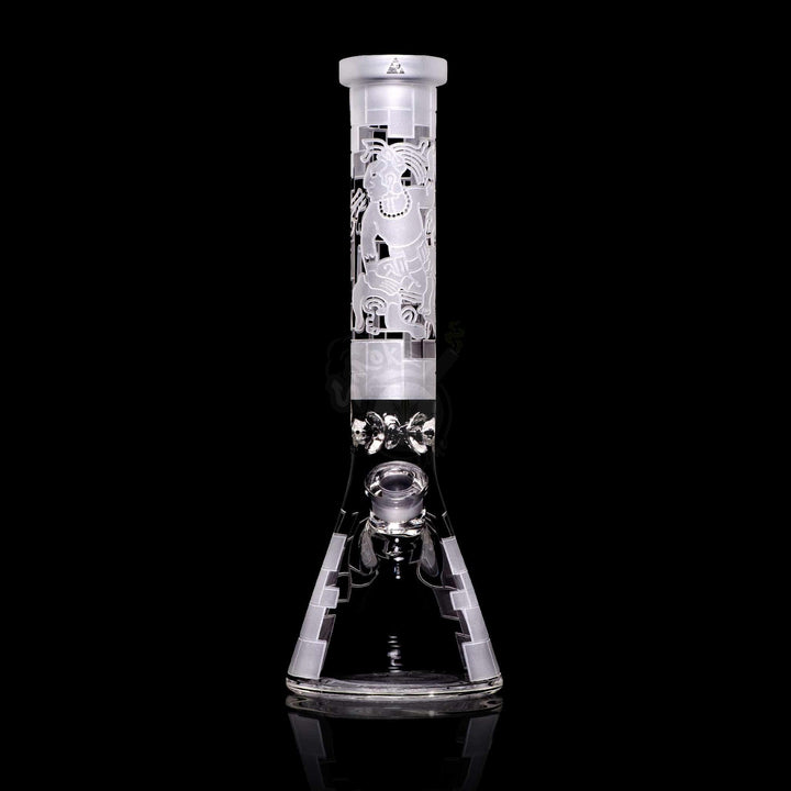 Milkyway Glass 15" Maya Fort Beaker (MK-007) - SmokeTime