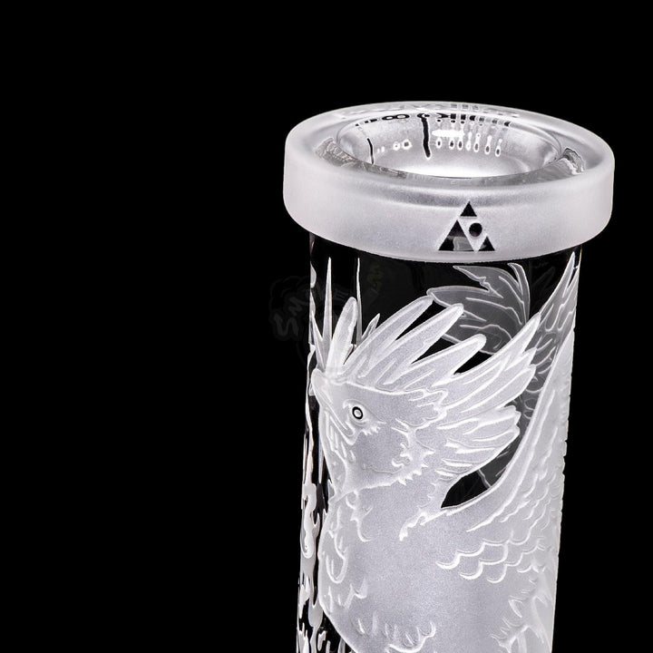 Milkyway Glass 15" Phoenix Prison Beaker (MK-008) - SmokeTime