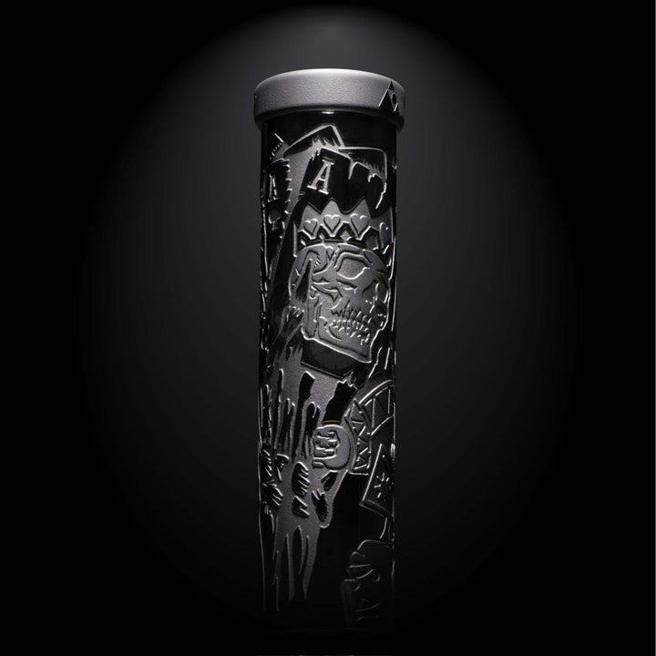 Milkyway Glass 15" Skull Emperor Beaker (MK-104) - SmokeTime