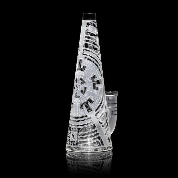 Milkyway Glass 7" Nuclear Cone (MK-082) - SmokeTime