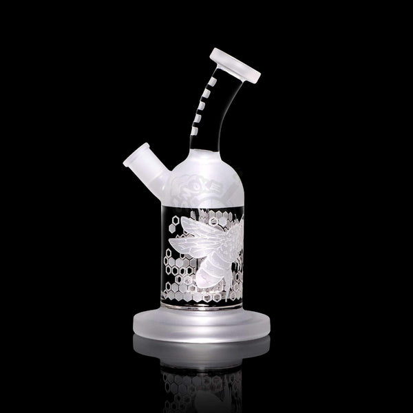 Milkyway Glass 8" Bee Hive Rig (MK-028) - SmokeTime