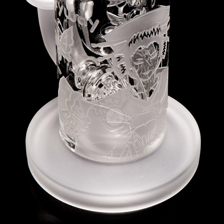 Milkyway Glass 8" Kabuki Recycler (MK-013) - SmokeTime