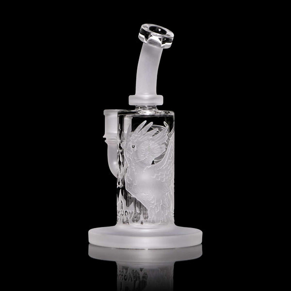 Milkyway Glass 8" Phoenix Rig (MK-015) - SmokeTime