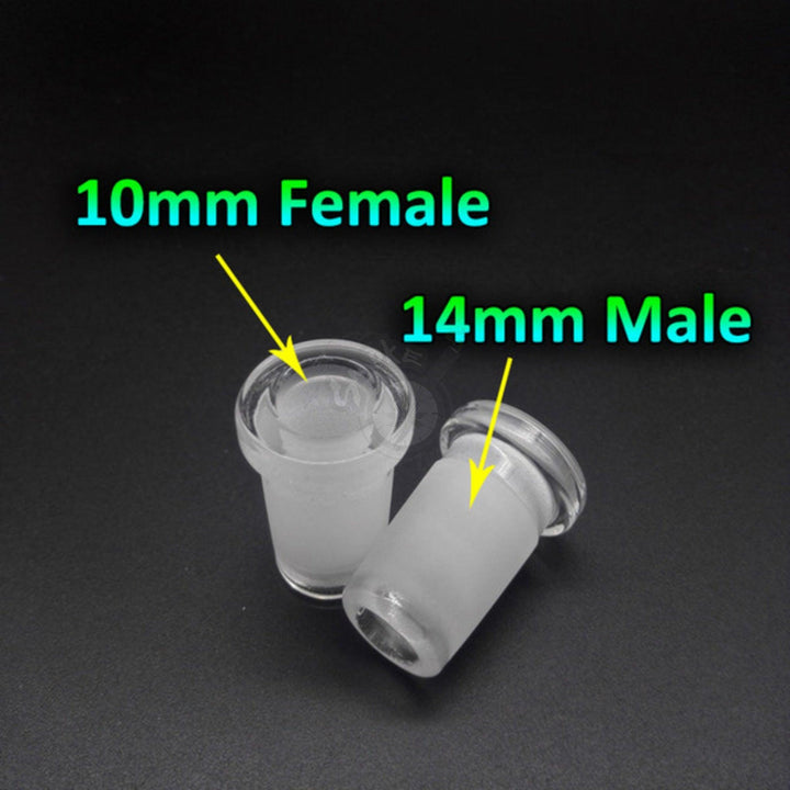 Mini Converter Glass Adapter 10mm Female To 14mm Male - SmokeTime