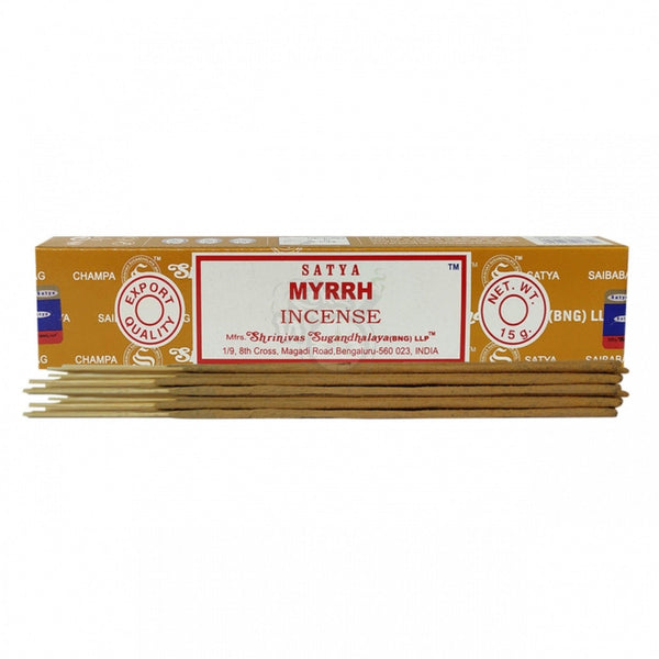 Myrrh Satya Incense - SmokeTime