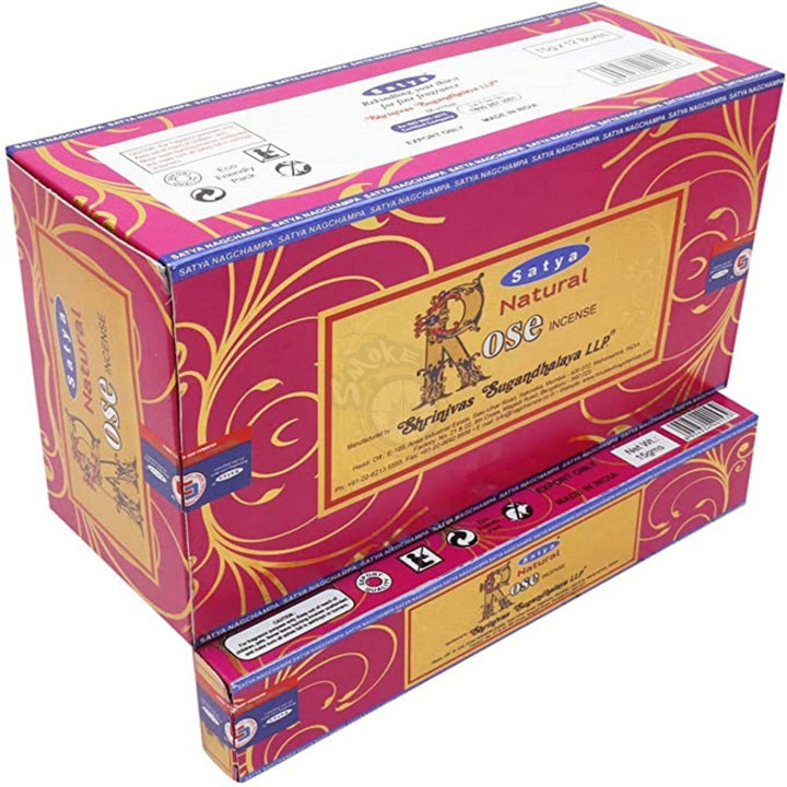 Natural Rose Satya Incense - SmokeTime